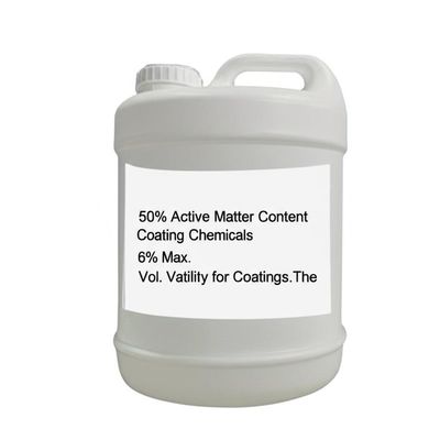 خرید Coating Additives with 50% Active Matter Content, 6% Max. Volatility, and 100-500 MPa.s Viscosity for Enhanced Performance تولید آنلاین